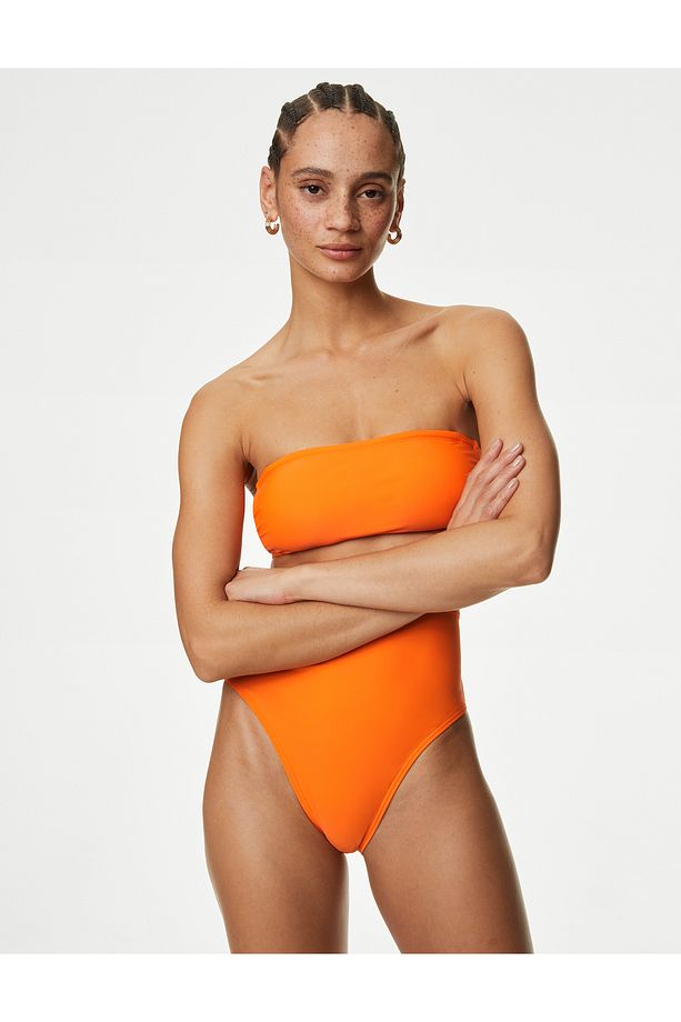Regular Fit Bandeau Bikini Üstü - 3