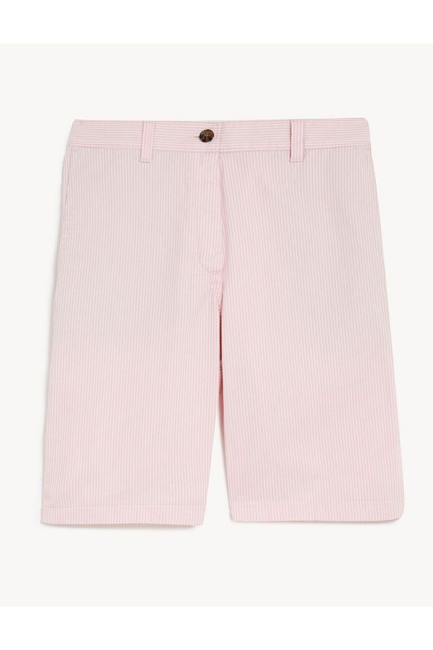 Regular Fit Chino Şort - 5