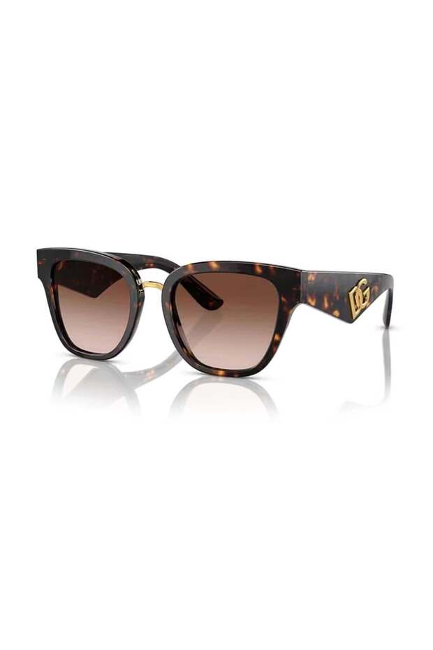 Dolce Gabbana Dg 4437 50213 51 Women's Brown Bone Sunglasses