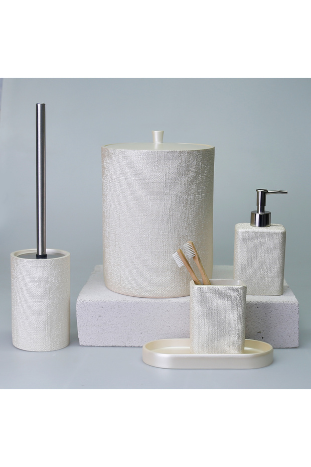 Linen Banyo Seti İnci - 1