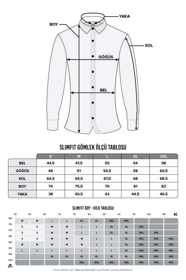 Erkek Slim Fit Dar Kesim Uzun Kollu Pamuklu Oxford Doku Kolay Ütülenebilir Mavi Düğmeli Yaka Gömlek - 5