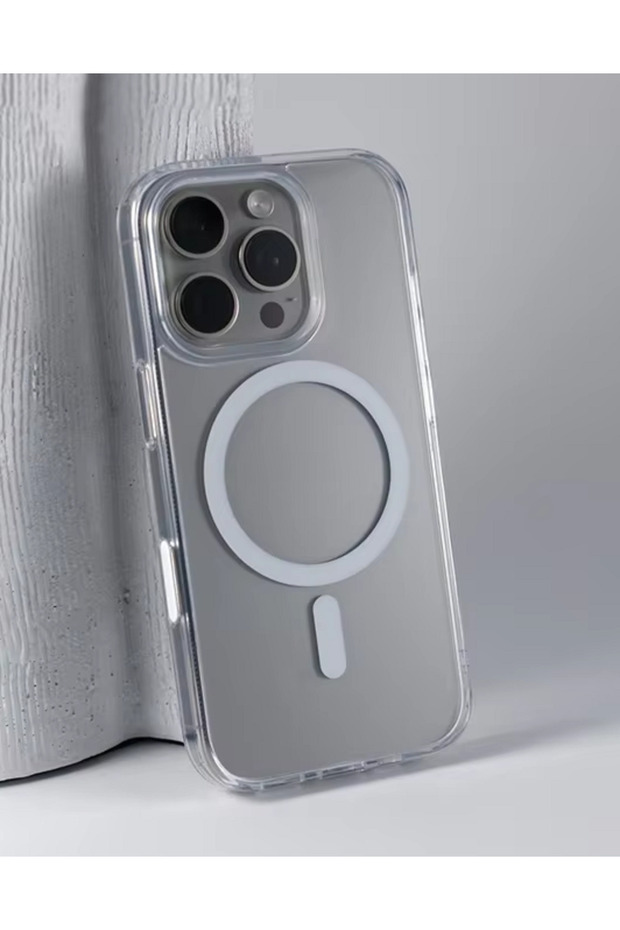 iPhone 16 Promax Transparent Case with Magsafe Feature