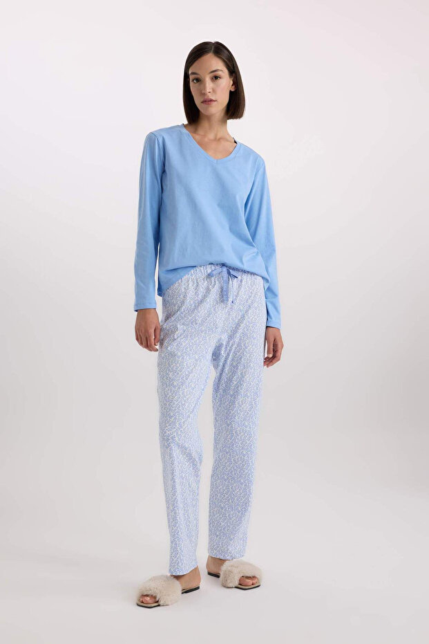 Kadın Knitted Sets E1785ax Blue - 1