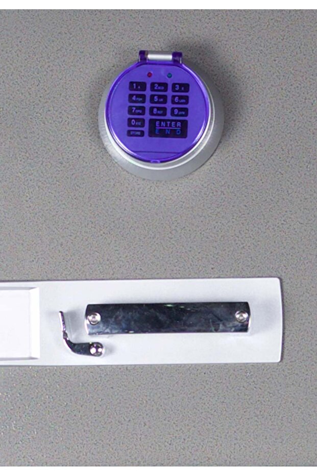 Secureplus 680-2Dk 2 Dial Lockable Drawer Storage Hammertone Paint (2 Drawer, Key + Digital Dial) - 6