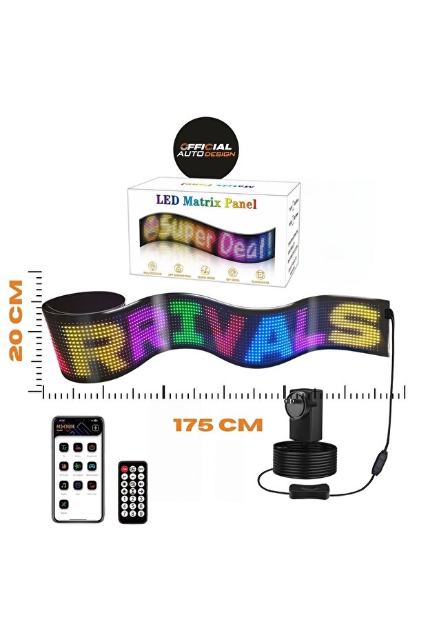 Esnek Katlanabilir Piksel Panel Ledler - 1