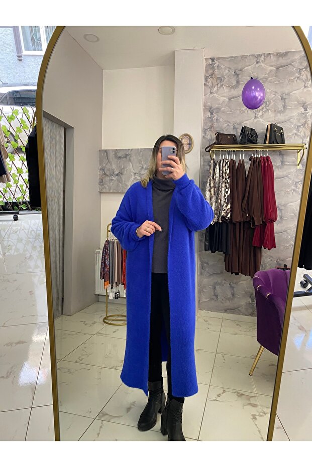 Angora uzun hırka - 4