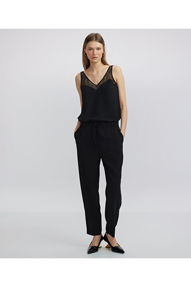 Drapey fit pantolon - 1