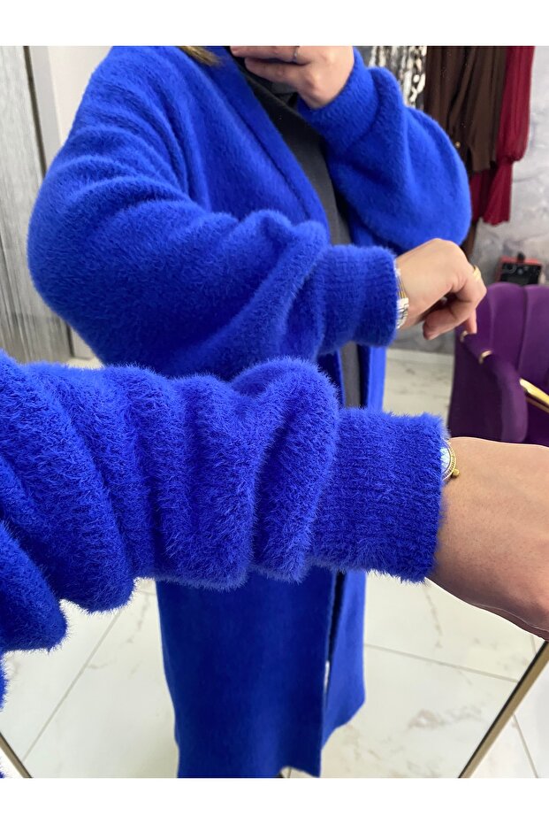 Angora uzun hırka - 6