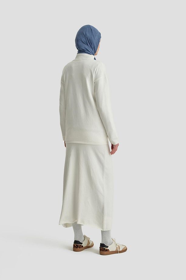 Basic Triko Takım 24kd4222 Ekru - 5