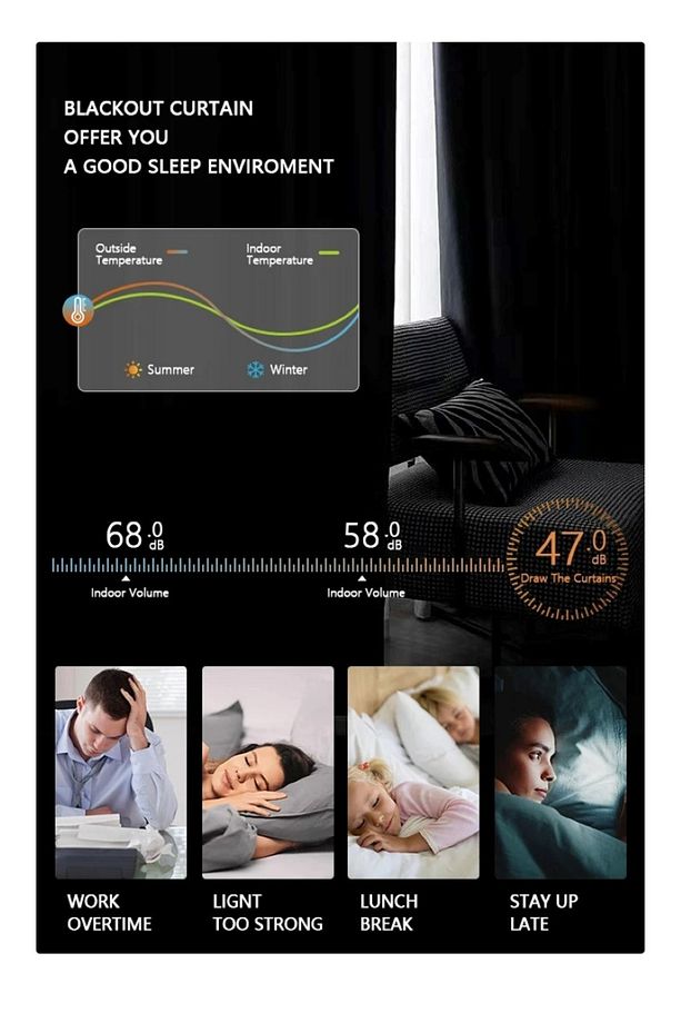 MANZARALI BALKON MODEL  140 Cm * 240 MİKRO PETEK Çift Kanat 2 Adet Fon Perde - 5