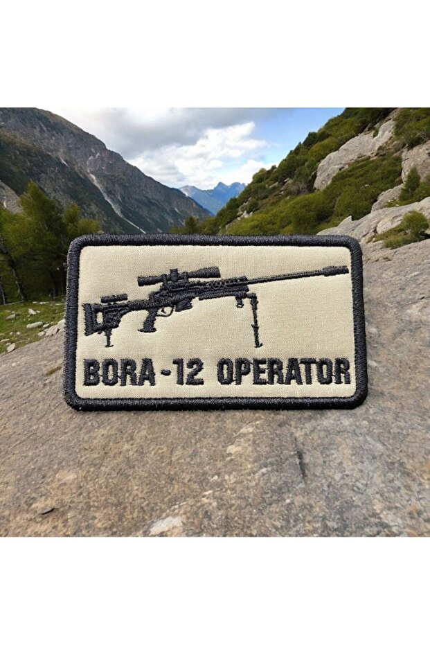 Bora-12 Kanas Operator Taktikal Askeri Patch Arma 10 X 6 Cm - 1