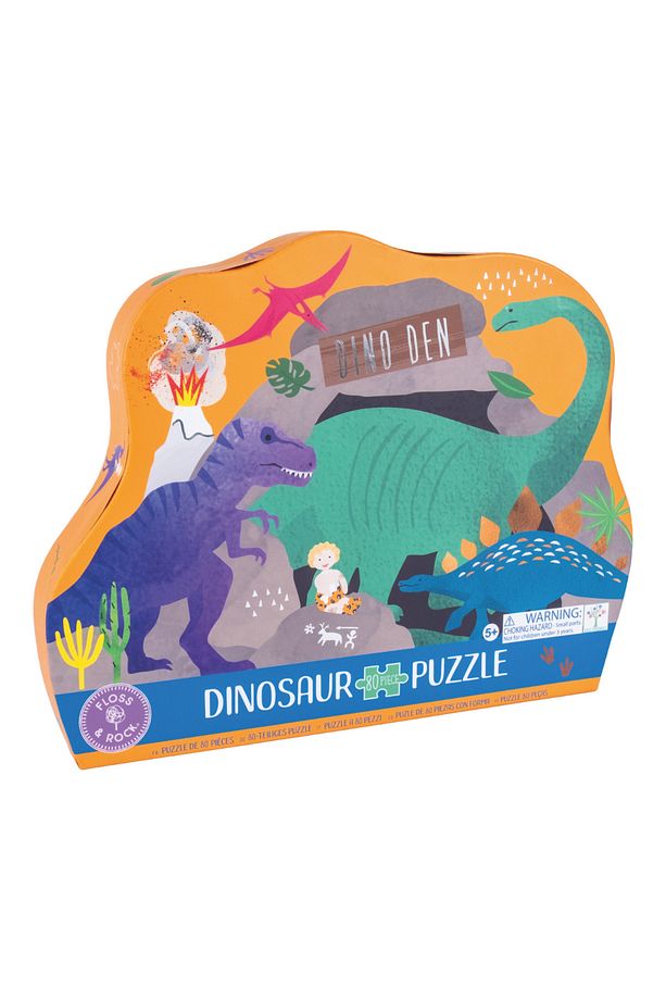 80 Parça ‘’ Dinozor’’ Şekilli Yapboz / Dino - 3