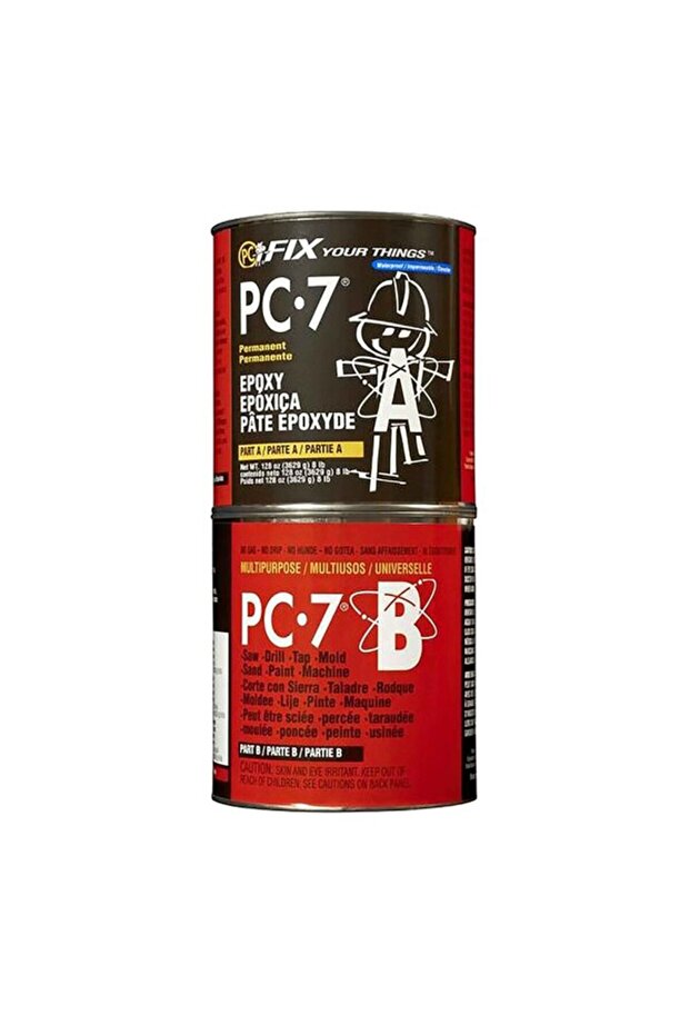 7 Multi-purpose Waterproof Epoxy Paste Set 8lb - 2