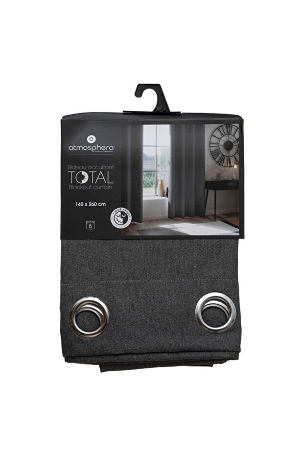 ستارة Lua Total Blackout مع فتحات 140 × 260 سم