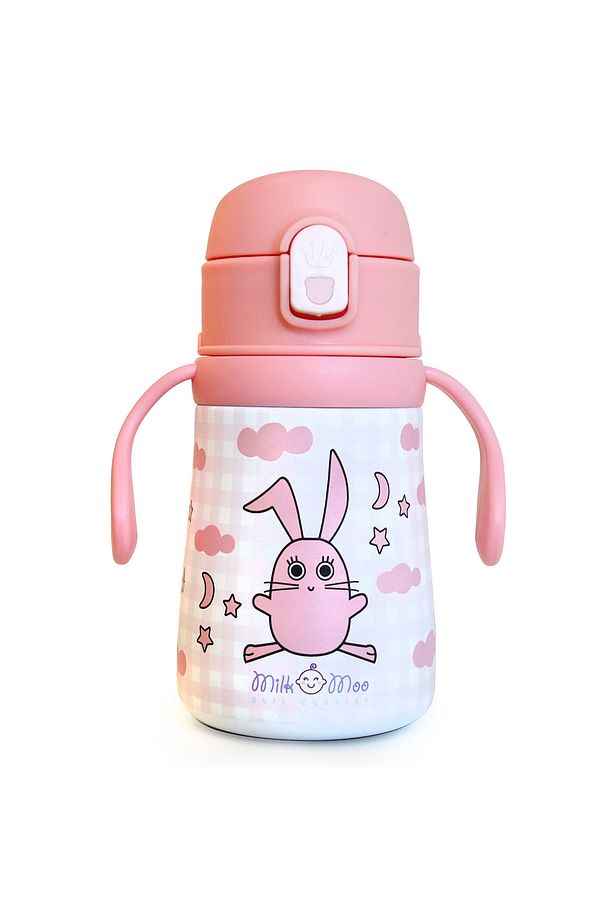 Milk&Moo Çelik Küçük Çocuk Matarası Çançin 360 ml - 1