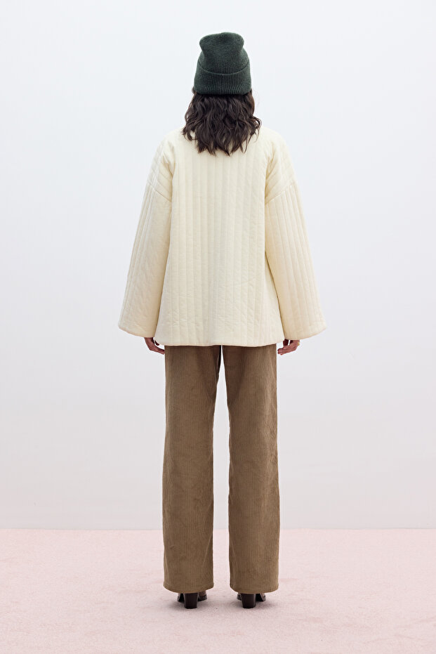 KAPİTONE BAĞLAMALI MONT VANİLYA - 8