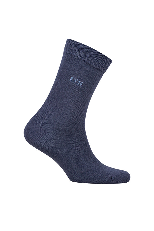 Erkek Pamuk Çorap Basic Indigo - 4