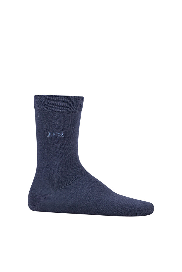 Erkek Pamuk Çorap Basic Indigo - 2