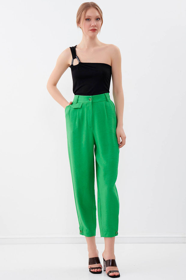 Tek Omuz Tokalı Bluz - 2