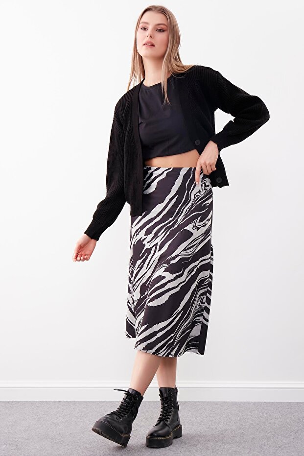 تنورة طويلة منقوشة - 2