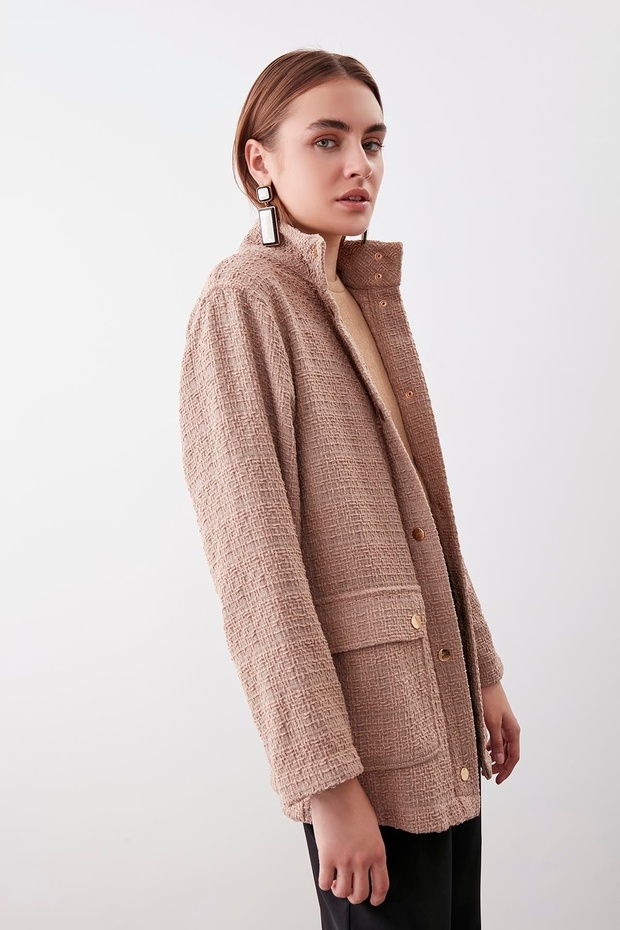 Kapesní bunda na knoflíky - 2