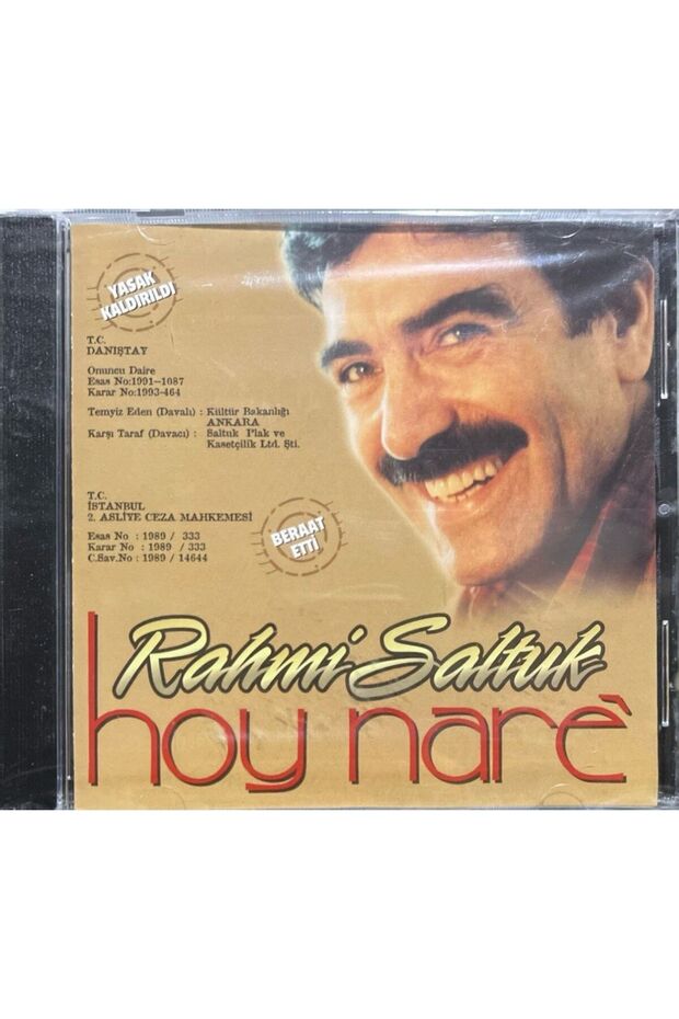 (Not Plate It Cd) Cd Rahmi Saltuk Hoy Nare Cd in Unopened Gelatin