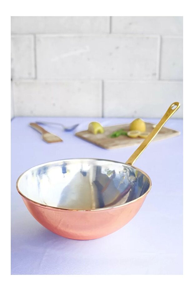 مقلاة ووك نحاسية - 1