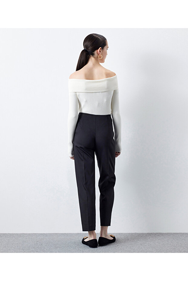 Cigarette fit pantolon - 6