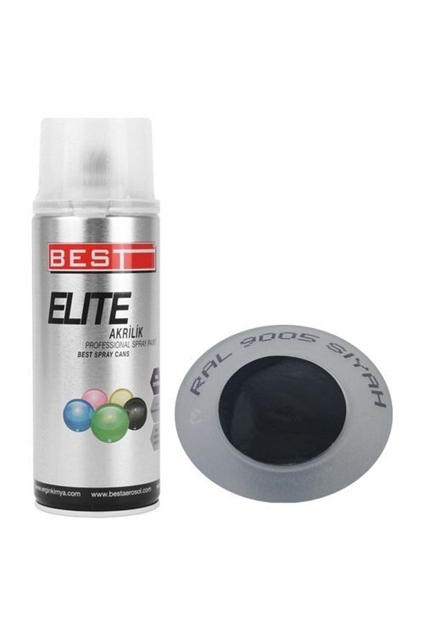 Elite Sprey Boya Ral 9005 Siyah 400ml - 1