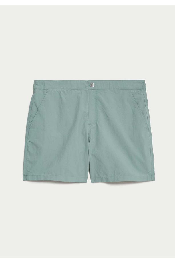Regular Fit Quick Dry Deniz Şortu - 5