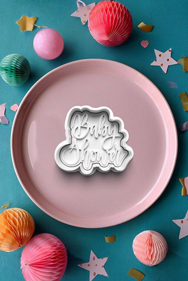Baby Shower Newborn Cookie Mold Cutter Dough Shaper