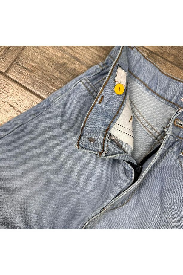 İspanyol Paça Kız Çocuk Jean Pantolon - 5