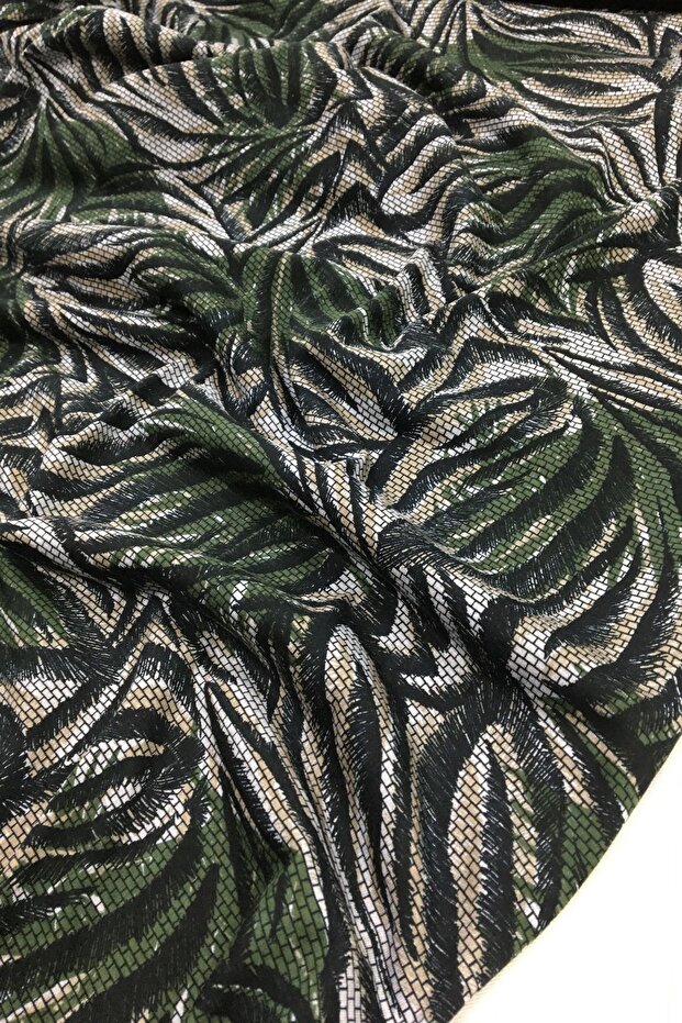 Combed Cotton Patterned Violet - Pattern20 - 3