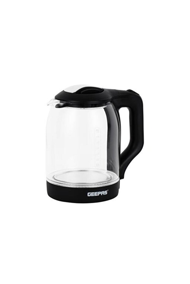 Premium 1.8L Electric Clear Glass Kettle with Automatic Cut-Off (1500W)
