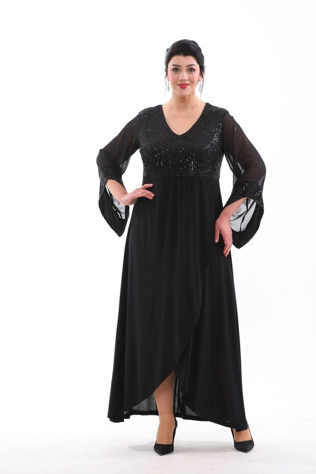 ROchie lungă cu paiete - 1