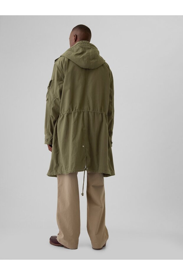 Erkek Haki GapReissue Utility Jacket - 5