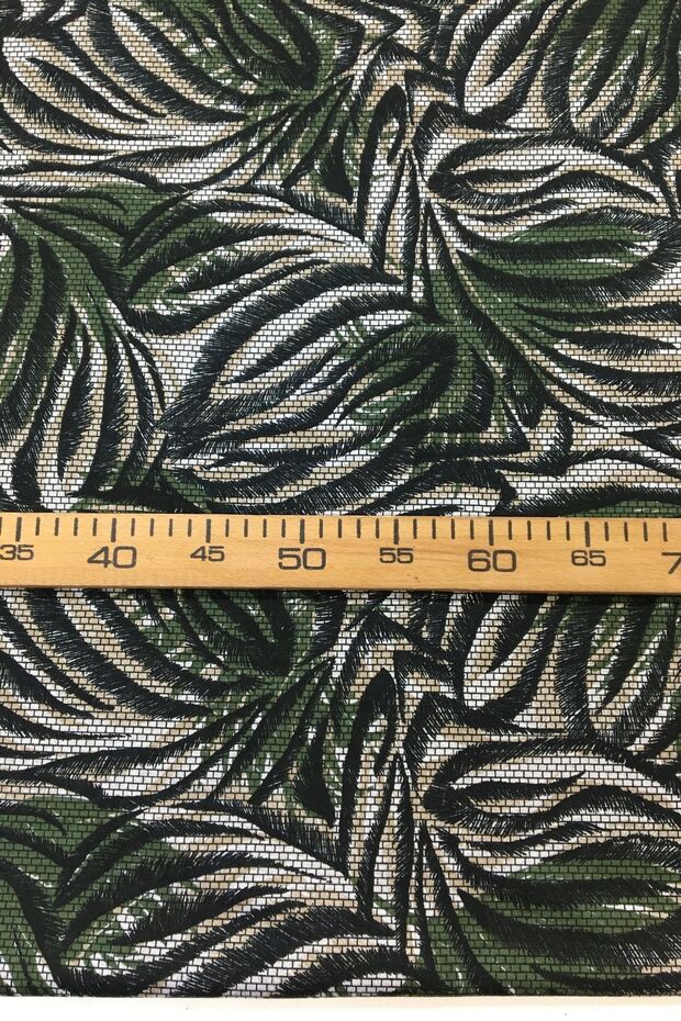 Combed Cotton Patterned Violet - Pattern20 - 2