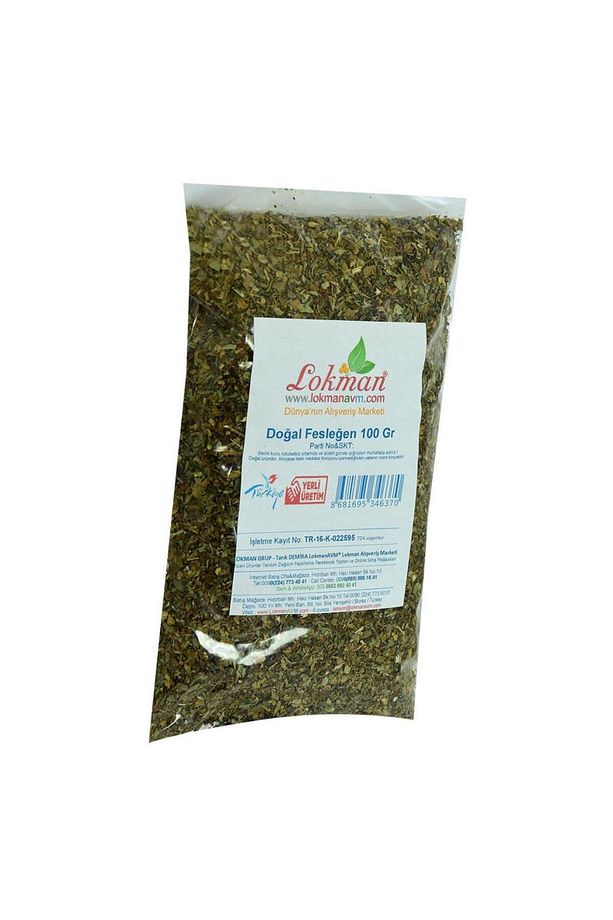 Doğal Elenmiş Tozu Alınmış Fesleğen Yaprağı 100 Gr Yaprak Kurusu - 3