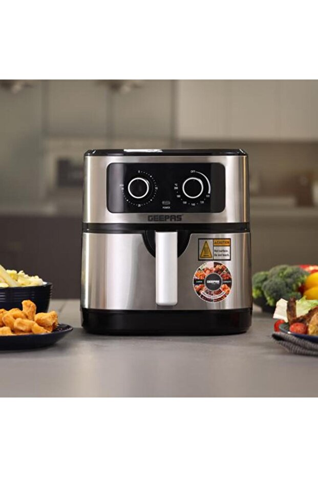 7L Air Fryer- 30-Minute Timer, 1800W Power, VORTEX Technology