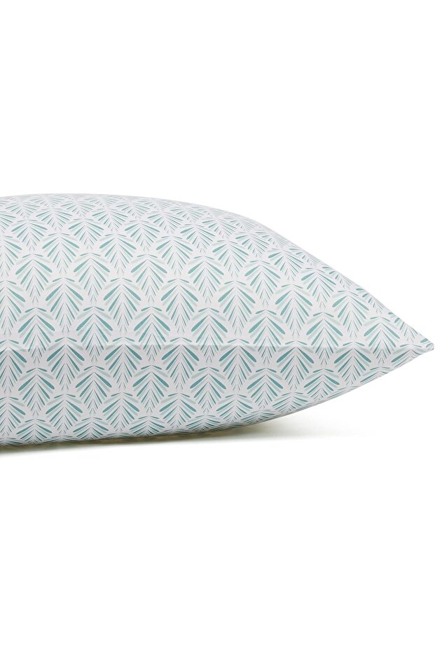 طقم ملاءات سرير من الألياف الدقيقة - مقاس مفرد، لون أزرق فاتح - 4