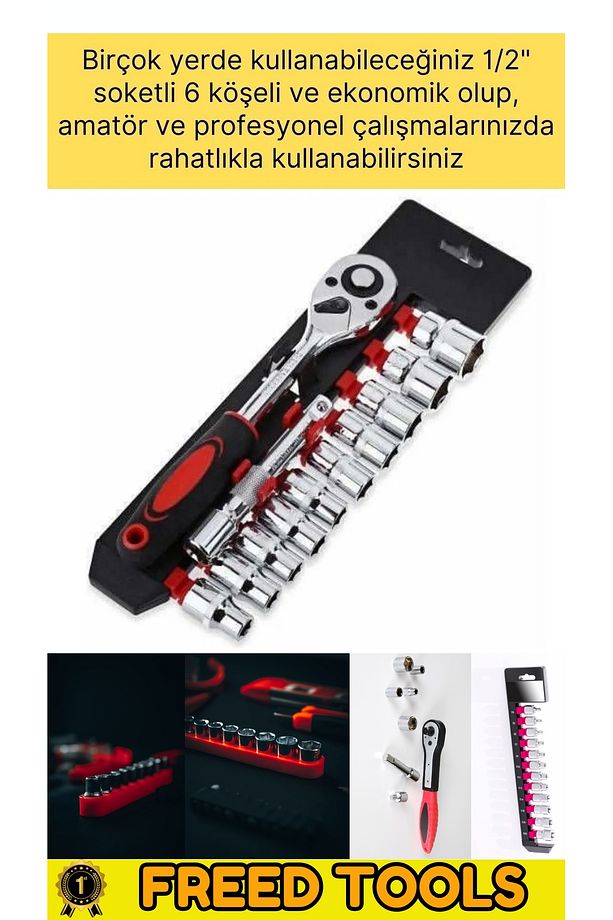 12 Parça Kaliteli 1/2 Cırcır Lokma Seti Standlı - 6