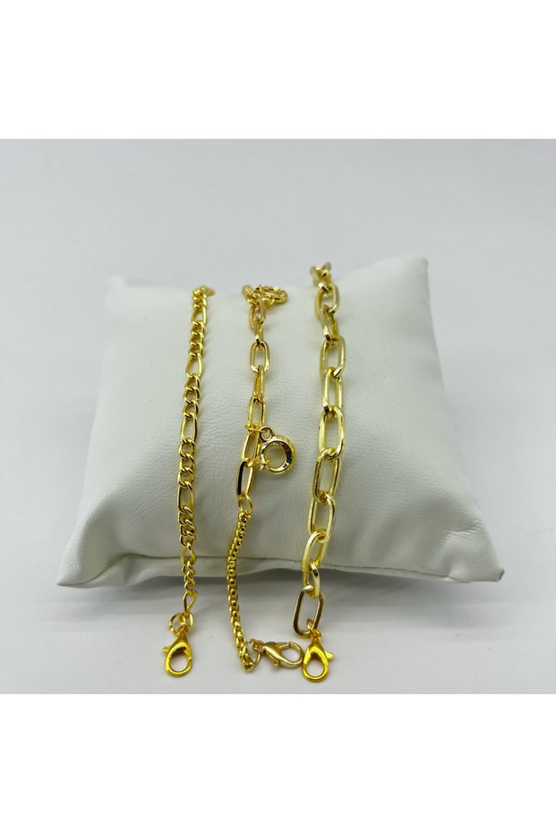 Women's Bracelet Triple Set with Moon and Star Figure