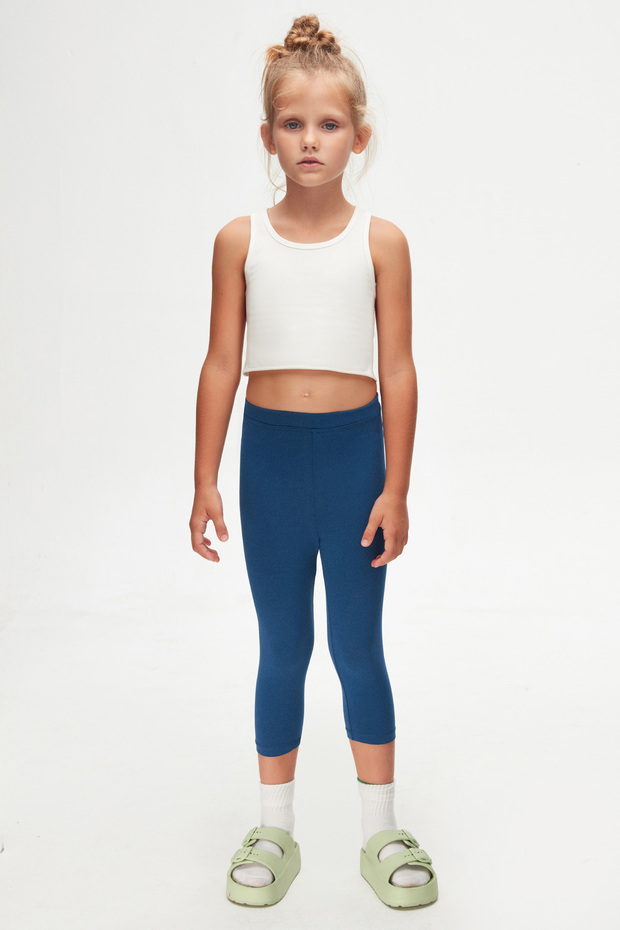 Indigo Basic - Дівчачі капрі до колін - 5