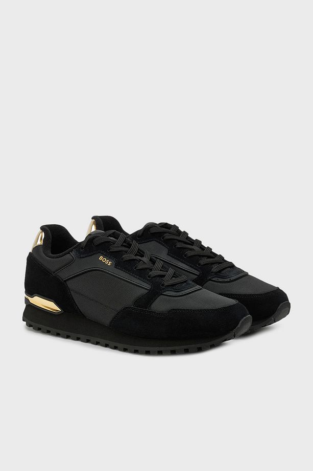 Logolu Süet Detaylı Sneaker Ayakkabı Erkek AYAKKABI 50523221 007 - 2