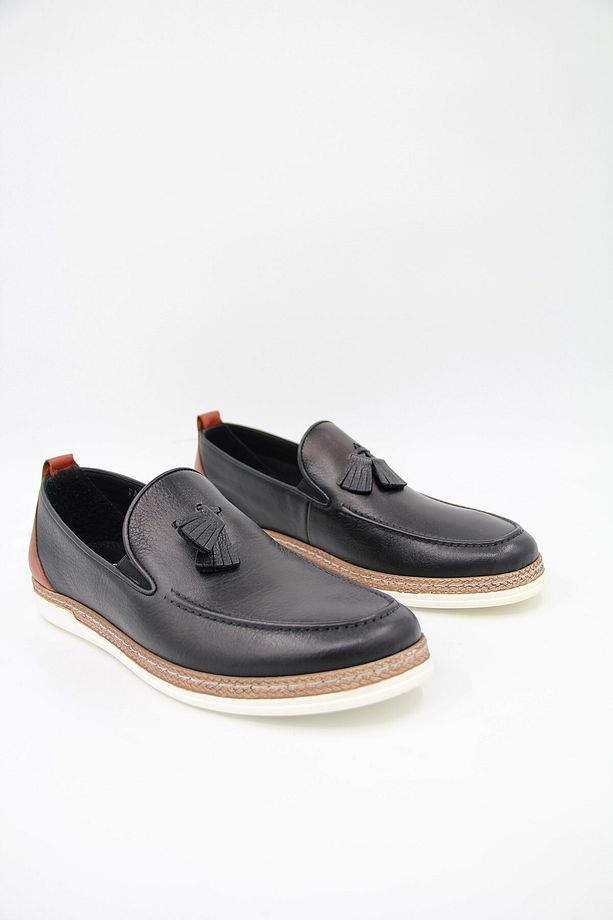 624 Erkek Casual Ayakkabı - Siyah - 3