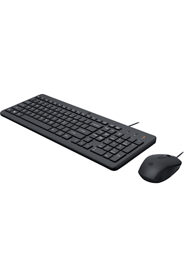 150 Wired Kablolu Q Klavye Mouse Seti Siyah - 2