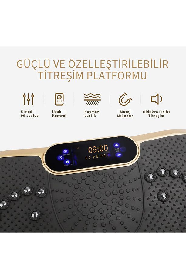 E02 Vibration 2d Yüksek Titreşimli Tüm Vücut Hızlı Yağ Yakma Ve Zayıflama Spor eğzersiz aleti - 5