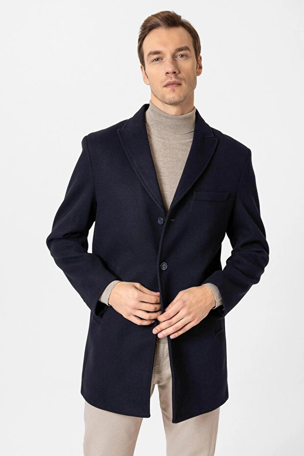 Slim Fit Quality Flat Coat - 5