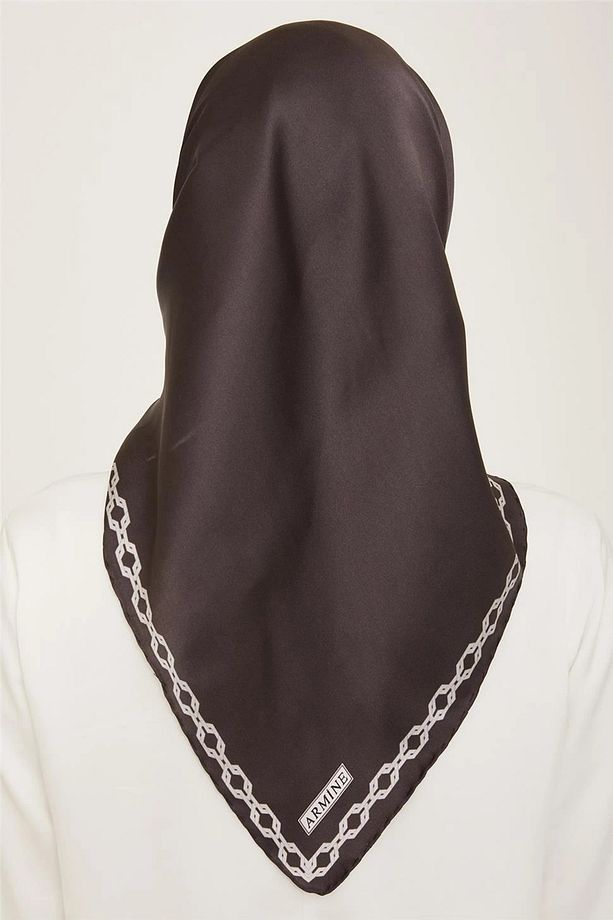 34 Twill İpek Eşarp 9154D - 4