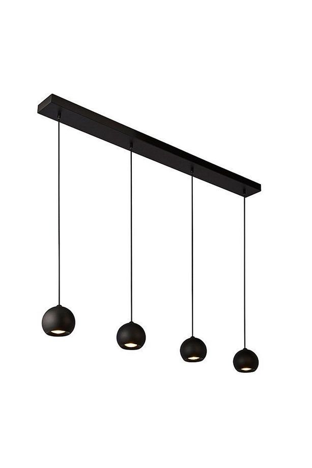 Masa Üstü 4 Lü Led Avize Siyah Led Spot Bar Ve Tezgah Üstü Led Avize Panasonıc Günışığı Amp - 1